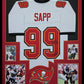 Framed Tampa Bay Buccaneers Warren Sapp Autographed Signed Jersey Beckett Holo