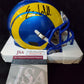 Los Angeles Rams Eric Weddle Signed Speed Mini Helmet Jsa Coa