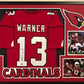 Framed Kurt Warner Autographed Signed Arizona Cardinals Jersey Aaa Holo