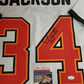 Tampa Bay Buccaneers Dexter Jackson Autographed Inscribed Jersey Jsa  Coa