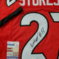 MVP Authentics Georgia Bulldogs Eric Stokes Autographed Signed Jersey Jsa  Coa 117 sports jersey framing , jersey framing