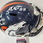 Kj Hamler Signed Inscribed Denver Broncos Speed Replica Full Size Helmet Jsa Coa