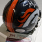 Denver Broncos Javonte Williams Autographed Speed Mini Helmet Jsa Coa