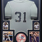 Framed N.Y. Yankees Dave Winfield Autographed Signed Jersey Jsa Coa