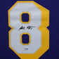 Framed In Suede L.A. Lakers Kobe Bryant Autographed Signed Jersey Psa Coa