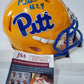 Pitt Panthers Phil Campbell Iii, Damarri Mathis, Cam Bright Signed Mini Jsa Coa