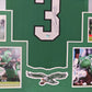 Framed Philadelphia Eagles Nolan Smith Jr Autographed Signed Jersey Beckett Holo