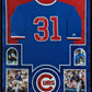 MVP Authentics Framed Chicago Cubs Greg Maddux Autographed Signed Jersey Beckett Coa 1350 sports jersey framing , jersey framing