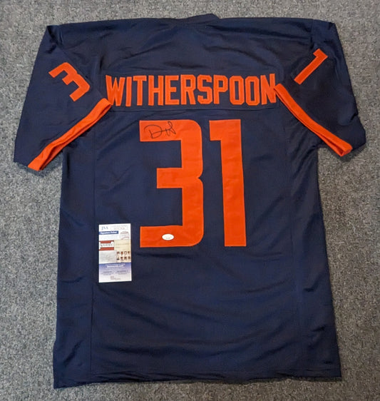 Illinois Fighting Illini Devon Witherspoon Autographed Signed Jersey Jsa Coa