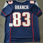 New England Patriots Deion Branch Autographed Signed Jersey Beckett Coa