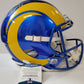 Los Angeles Rams Cam Akers Signed Full Size Replica Speed Helmet Beckett Coa