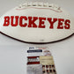 Shaun Wade Autographed Signed Ohio State Buckeyes Logo Football Jsa Debut Coa