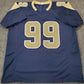 Los Angeles Rams Aaron Donald Autographed Signed Jersey Jsa Coa