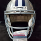 Dallas Cowboys Jim Jeffcoat Signed Insc Full Size Speed Replica Helmet Jsa Coa
