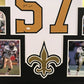 Framed Rickey Jackson Autographed Signed Insc New Orleans Saints Jersey Jsa Coa