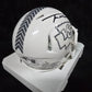Kansas City Chiefs Trent Mcduffie Autographed Signed Salute Mini Helmet Beckett