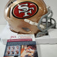 San Francisco 49Ers Anquan Boldin Autographed Speed Mini Helmet Jsa Coa