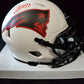 Damien Harris Signed New England Patriots Lunar Mini Helmet Beckett Holo