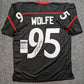 Cincinnati Bearcats Derek Wolfe Autographed Signed Jersey Jsa Coa