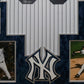 Framed New York Yankees Mike Mussina Autographed Signed Jersey Jsa Coa