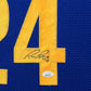 Framed Golden State Warriors Rick Barry Autographed Signed Jersey Jsa Coa