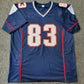 New England Patriots Deion Branch Autographed Signed Jersey Beckett Coa