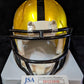 Pittsburgh Steelers Broderick Jones Autographed Flash Mini Helmet Jsa Coa