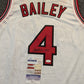 Rutgers Scarlet Knights Airious "Ace" Bailey Autographed Signed Jersey Jsa Coa