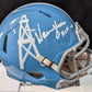 MVP Authentics Warren Moon Autographed Signed Houston Oilers Speed Alt Mini Helmet Beckett Holo 112.50 sports jersey framing , jersey framing
