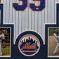 Framed New York Mets Edwin Diaz Autographed Signed Inscribed Jersey Jsa Coa