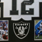 Framed Oakland Raiders Rich Gannon Autographed Signed Jersey Jsa Coa