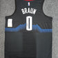 Denver Nuggets Christian Braun Autographed Signed Jersey Beckett Holo