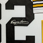 MVP Authentics Framed In Suede Pittsburgh Steelers Franco Harris Autographed Jersey Jsa Coa 1349.10 sports jersey framing , jersey framing