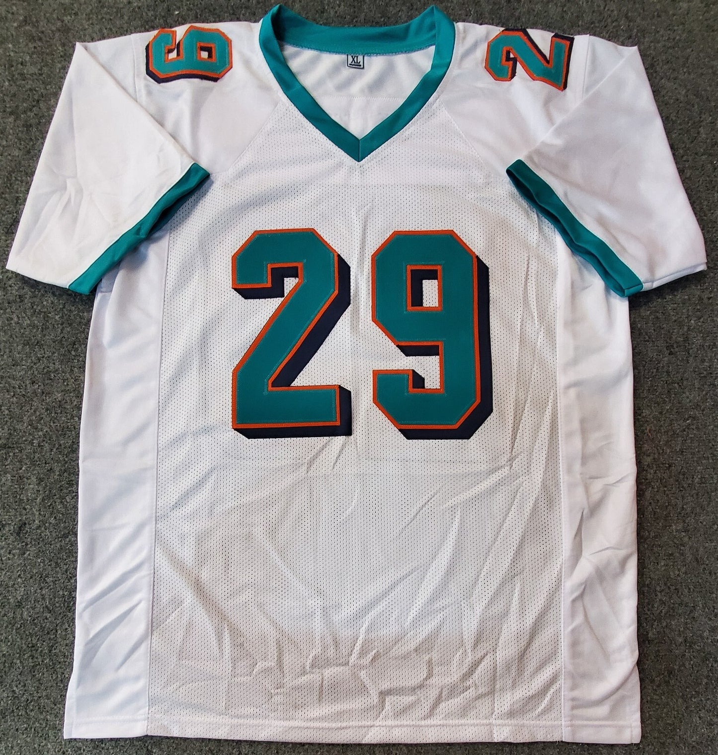 Miami Dolphins Sam Madison Autographed Signed Jersey Jsa Coa
