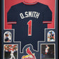 Framed St Louis Cardinals Ozzie Smith Autographed Inscribed Jersey Jsa Coa