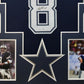 Framed Dallas Cowboys Troy Aikman Autographed Signed Jersey Jsa Coa