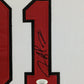 Framed Chicago Bulls Dennis Rodman Autographed Signed Jersey Jsa Coa