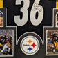 Framed Pittsburgh Steelers Jerome Bettis Autographed Signed Jersey Jsa Coa