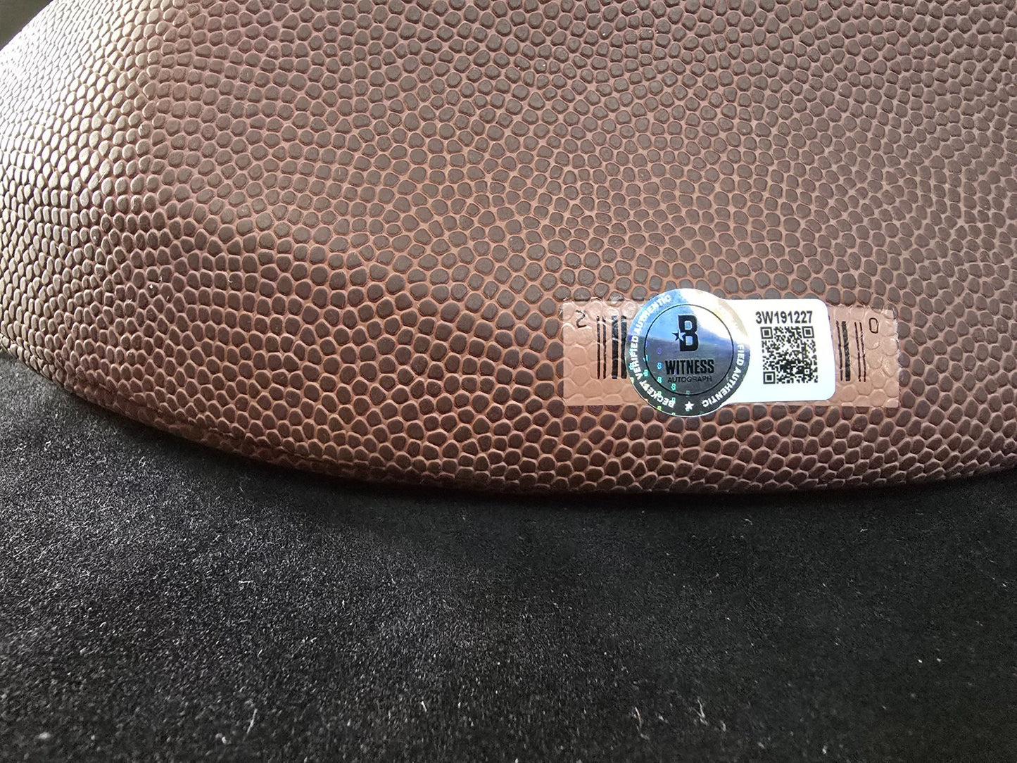 Washington Commanders Jaylin Lane Signed Nfl Football Beckett Holo