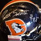 Denver Broncos Pat Surtain Ii Signed Insc Retro Replica Full Size Helmet Jsa