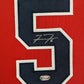 Framed Atlanta Braves Freddie Freeman Autographed Signed Jersey Lojo Sports Holo
