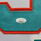 Suede Framed Miami Dolphins Larry Csonka Autographed Signed Jersey Jsa Coa