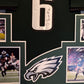 Framed Philadelphia Eagles Devonta Smith Autographed Signed Jersey Jsa Coa