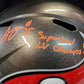 Tampa Bay Buccaneers Jamel Dean Signed Full Size Speed Replica Helmet Jsa Coa