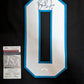 Carolina Panthers Brian Burns Autographed Signed Jersey Jsa  Coa Number Zero