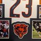 Framed Chicago Bears Roschon Johnson Autographed Signed Jersey Beckett Holo