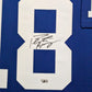 Framed In Suede Indianapolis Colts Peyton Manning Signed Jersey Fanatics Holo