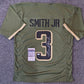 Philadelphia Eagles Nolan Smith Jr Autographed Signed Salute Jersey Jsa Coa