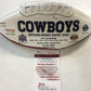 Bob Lilly Autographed Signed Inscribed Dallas Cowboys Logo Football Jsa Coa