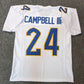 Phil Campbell Iii Unsigned Pitt Panthers Style Custom Jersey